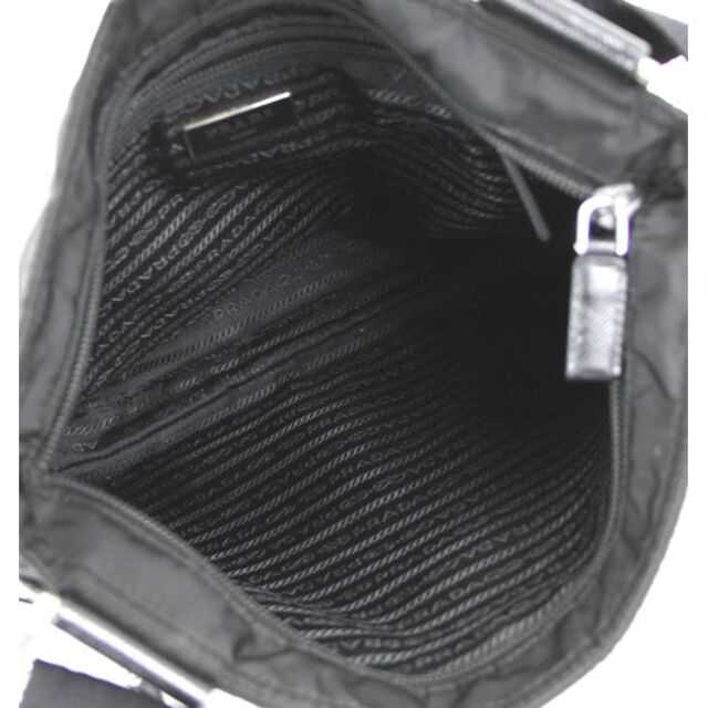 プラダ PRADA 斜め掛け ショルダーバッグ ナイロン 黒【58102 【限定販売】 プラダ 2way ハンドバッグ 斜め掛け ショルダーバッグ BT0689 ショルダーバッグ