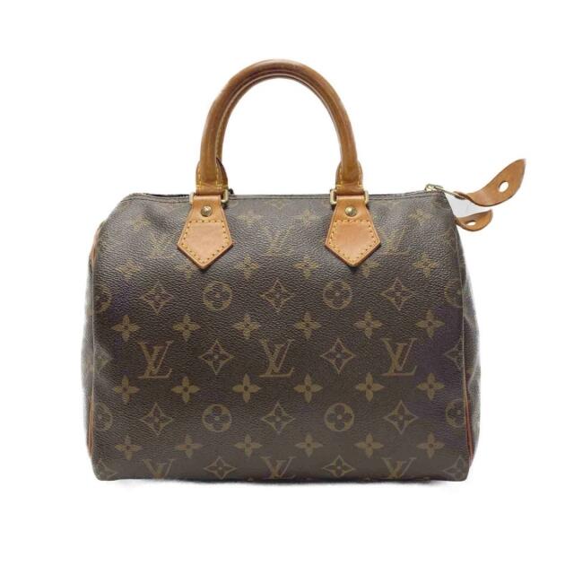 春新作の モノグラム ルイヴィトン VUITTON LOUIS VUITTON LOUIS スピーディ25 布袋・パドロック・キー有 ハンドバッグ  M41528 ハンドバッグ