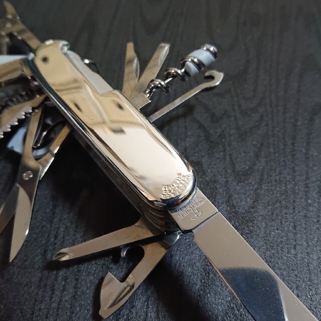 ティファニー × ビクトリノックス Wネーム スターリングシルバー製