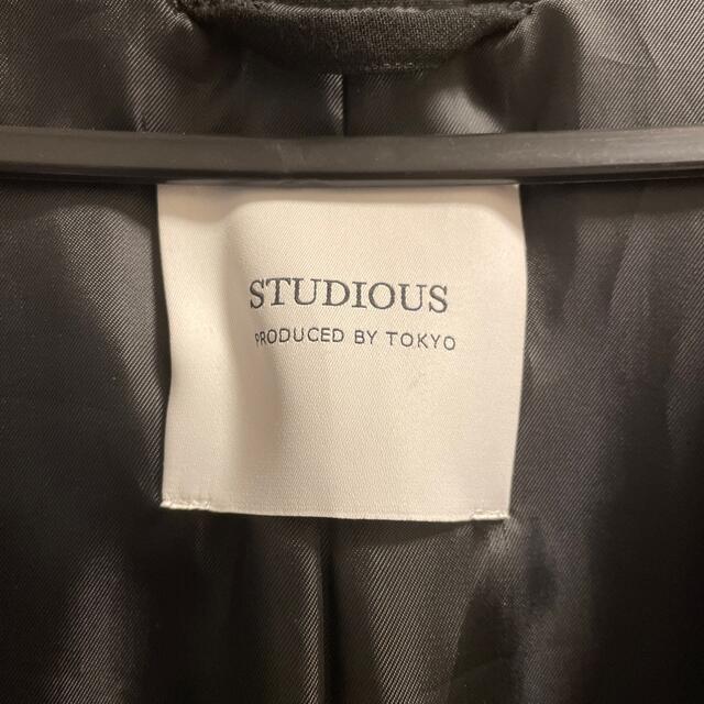 STUDIOUS(ステュディオス)のstudious ノーカラージャケット メンズのジャケット/アウター(ノーカラージャケット)の商品写真