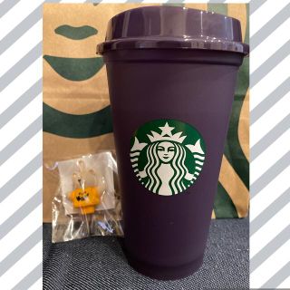 スタバ　ハロウィン　カラーチェンジリュザーブルカップ(容器)