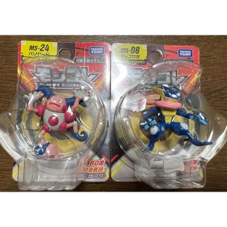 ポケモン(ポケモン)の新品未開封　モンコレ　MS-08 ゲッコウガ　MS-24 バリヤード(キャラクターグッズ)