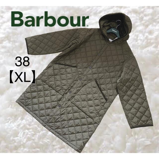 XLサイズ　38  barbour   バブアー　キルティングコート　フーデット