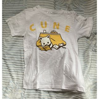 キューン(CUNE)の【CUNE キューン】ネコ&オコタのとてもカワイイTシャツ XSサイズ♪(Tシャツ/カットソー(半袖/袖なし))