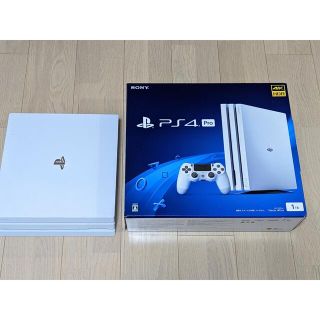 プレイステーション4(PlayStation4)の★ PS4 PRO ホワイト 1TB 送料無料★(家庭用ゲーム機本体)