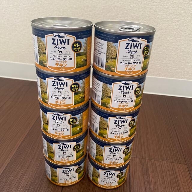 ZIWI ドッグ缶 フリーレンジチキン 170g (10缶)  ジウィピーク