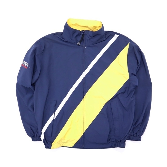 90s ビンテージ NAUTICA ノーティカ ナイロン ジャケット 古着 紺 | フリマアプリ ラクマ