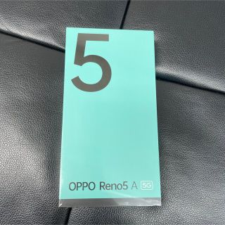 オッポ(OPPO)の開封済　Ymobile版OPPO Reno5 A eSim対応版(スマートフォン本体)