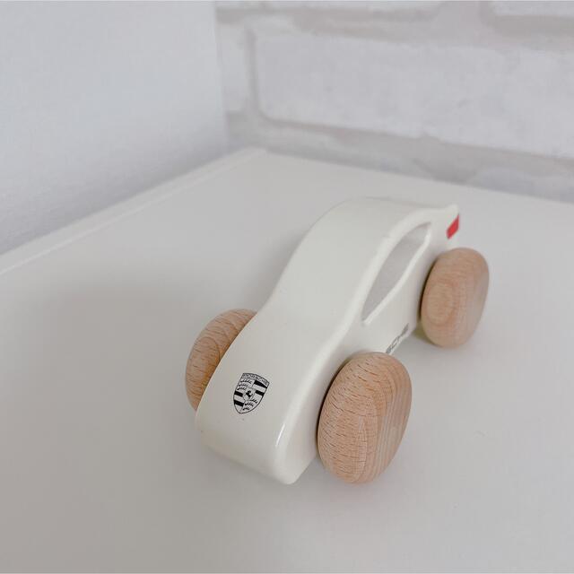 ポルシェ　木の車　babytoy