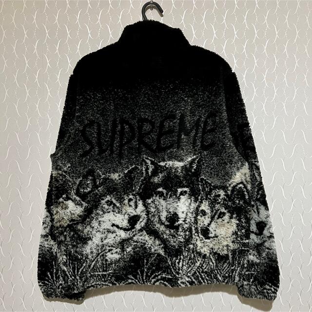 Supreme(シュプリーム)のsupreme wolf fleece jacket s black メンズのジャケット/アウター(ブルゾン)の商品写真