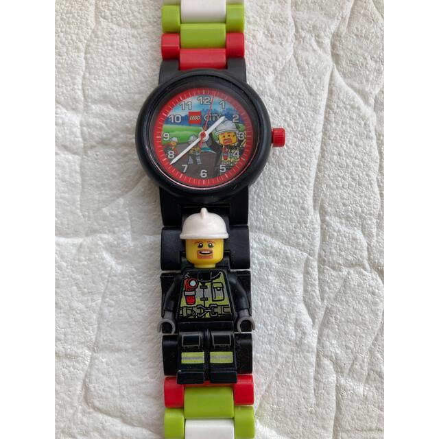 Lego(レゴ)の【中古美品】LEGOウォッチ　腕時計　ファイヤーファイター キッズ/ベビー/マタニティのこども用ファッション小物(腕時計)の商品写真