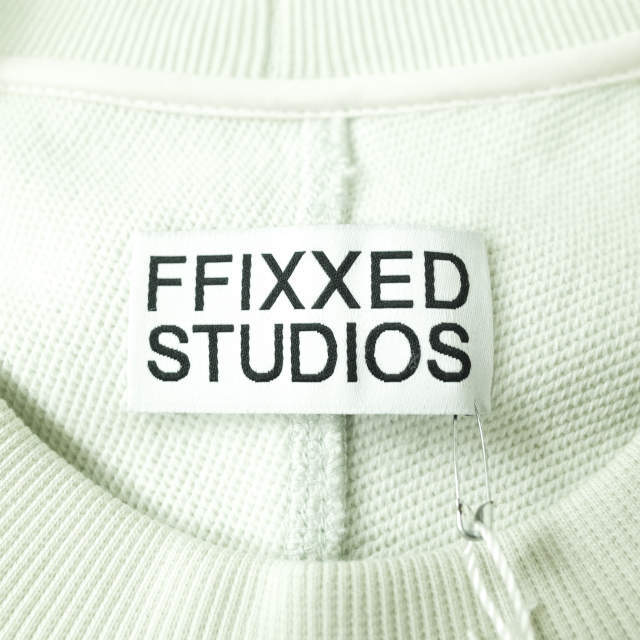 FFIXXED STUDIOS フィックスステュディオス 21SS TOWEL SWEATER タオルパッチスウェット SS21MENLSV01 M  FOG GREY トレーナー プルオーバー トップス【新古品】【中古】【FFIXXED STUDIOS】