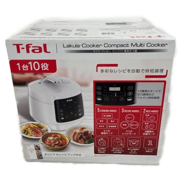 ◇◇T-fal ティファール 電気圧力鍋 CY3501JP ホワイト