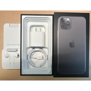 アイフォーン(iPhone)の新品交換品 iphone11 pro 256GB SIMフリー 付属品新品完備(スマートフォン本体)