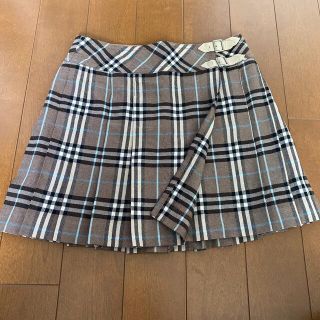 バーバリーブルーレーベル(BURBERRY BLUE LABEL)のバーバリー☆ノバチェ巻きスカート (ミニスカート)