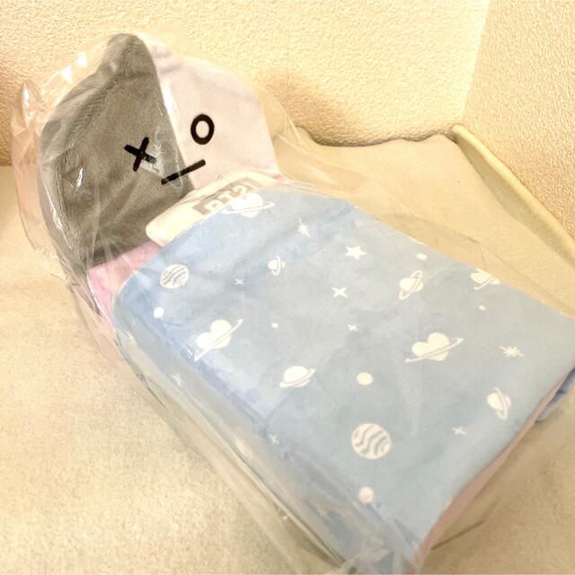 【公式】BT21たっとんねとんSサイズCOOKY&パジャマ&ベッド付