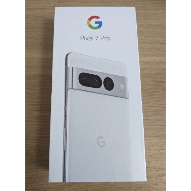 【新品】Google Pixel 7 Pro Snow 128GB SIMフリー