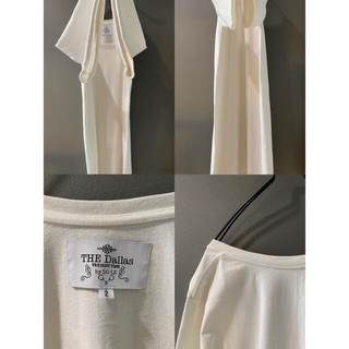 THE Dallas ザ・ダラス ホワイトドレス ワンピース フミエタナカ 美品