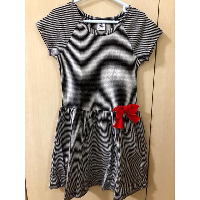 PETIT BATEAU(プチバトー)のPETIT BATEAU＊半袖ワンピース6ans キッズ/ベビー/マタニティのキッズ服女の子用(90cm~)(ワンピース)の商品写真