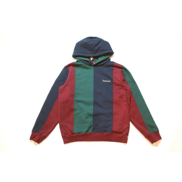 (M)Supreme Tricolor Hooded Sweatshirt