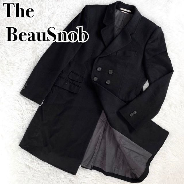 N.HOOLYWOOD(エヌハリウッド)の希少『The BeauSnob』カシミヤ混 ダブル チェスターコート メンズのジャケット/アウター(チェスターコート)の商品写真