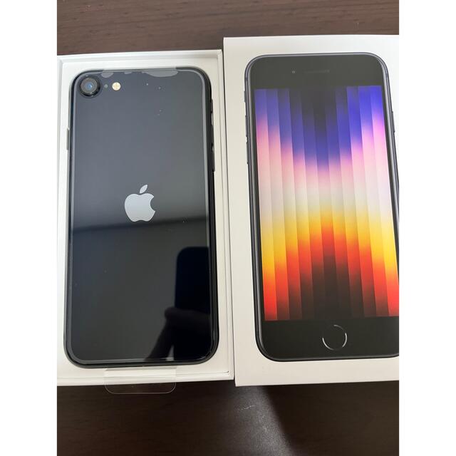 Apple - iPhone SE 第3世代 64gb 未使用 ミッドナイトの通販 by non