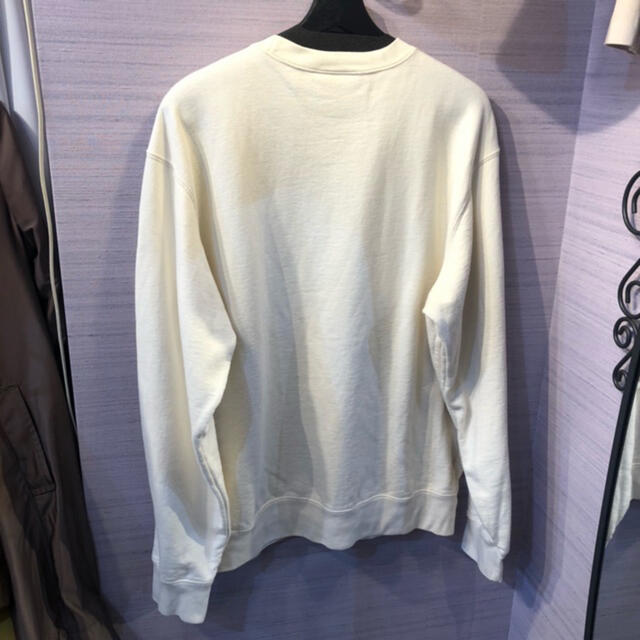SUPREME cutout logo crewneck natural L SUPREME cutout logo crewneck natural L