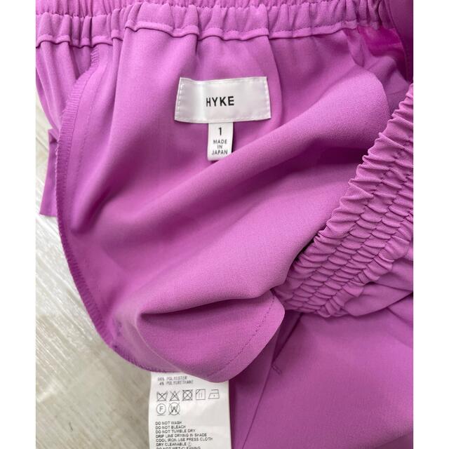 hyke STRETCH WIDE LEG PANTS ワイドパンツ ハイク 3