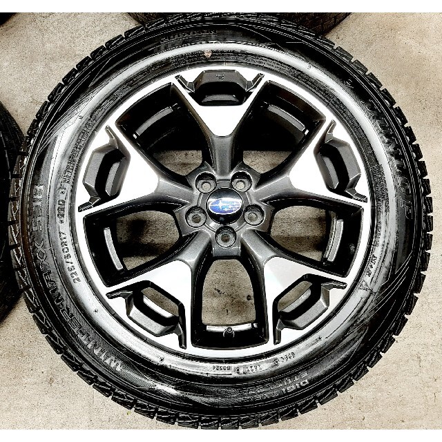 極上品】スバル XV 純正 ホイールタイヤ 225/60R17 スタッドレス