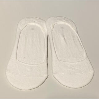 エイチアンドエム(H&M)のh&m ショートソックス　スニーカー靴下　2足組2個セット　白　ホワイト(ソックス)