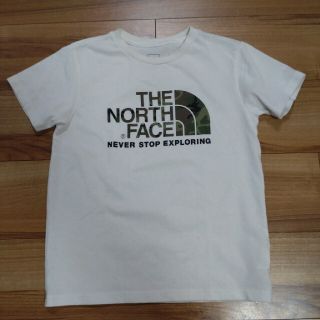 ザノースフェイス(THE NORTH FACE)の【古着】NORTH FACE　Tシャツ140　シミ有り(Tシャツ/カットソー)