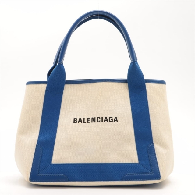 Balenciaga - バレンシアガ  キャンバス  ブルー レディース ハンドバッグ
