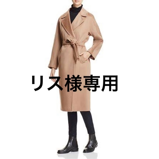 ジャケット/アウターマックスマーラ　Max Mara weekend ロングコート　キャメル　42