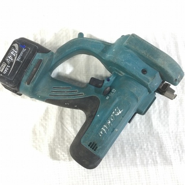 ☆品☆ makita マキタ 14.4V 充電式全ネジカッタ SC101DRF 青/ブルー バッテリー1個(14.4V 3.0Ah)充電器 ケース付き 59641