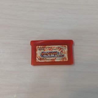 ポケットモンスター　ファイヤレッド(携帯用ゲームソフト)