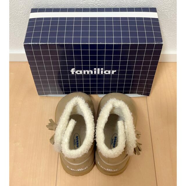 familiar(ファミリア)のshoron様専用★ファミリア★タッセル付きベビーブーツ★キャメル★13.5cm キッズ/ベビー/マタニティのベビー靴/シューズ(~14cm)(ブーツ)の商品写真