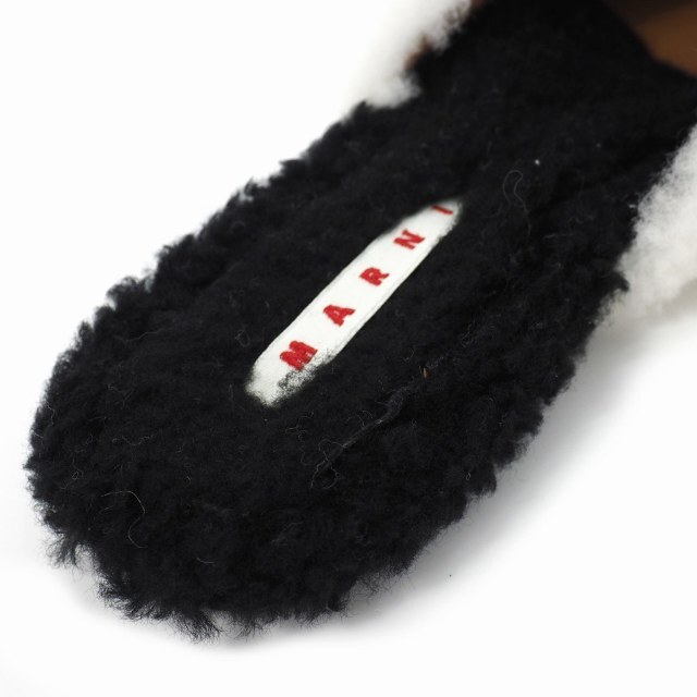 Marni - マルニ MARNI 20AW リアルファー ボア モコモコ ミュール