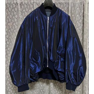 コムデギャルソン(COMME des GARCONS)の【25日迄限定】【新品】21AW ノワール　ケイニノミヤ　MA-1 ブルゾン(ブルゾン)