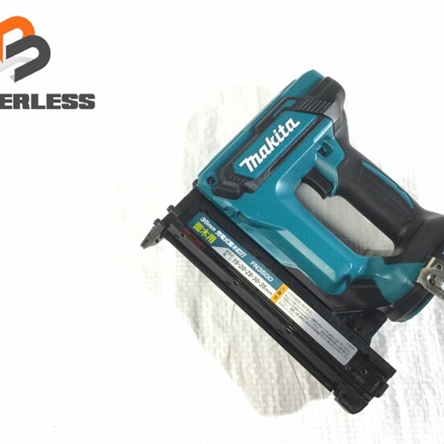 ☆美品☆makita マキタ 18V 35mm 充電式面木釘打 FN350D フィニッシュ