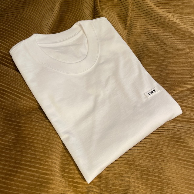 単品売り 胸ロゴタイプのみ 2Pack L/S T-Shirt WHITE 『サイバーパンク 2Pack 【胸ロゴ】ennoy L/S (WHITE) T-Shirt Tシャツ/カットソー(七分/長袖)