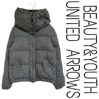 BEAUTY&YOUTH UNITED ARROWS - 【新品未使用・完売品】BY ナイロン 売り限定 【新品未使用・完売品】BY ナイロンマフラーダウンジャケット ダウンジャケット