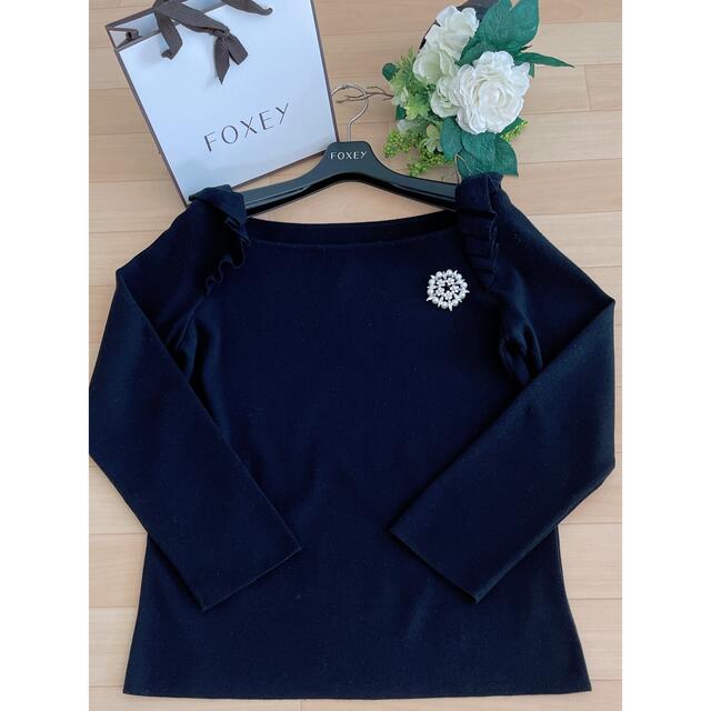 FOXEY 2018年OLIVEウールセーター40 新品同様 Rene-