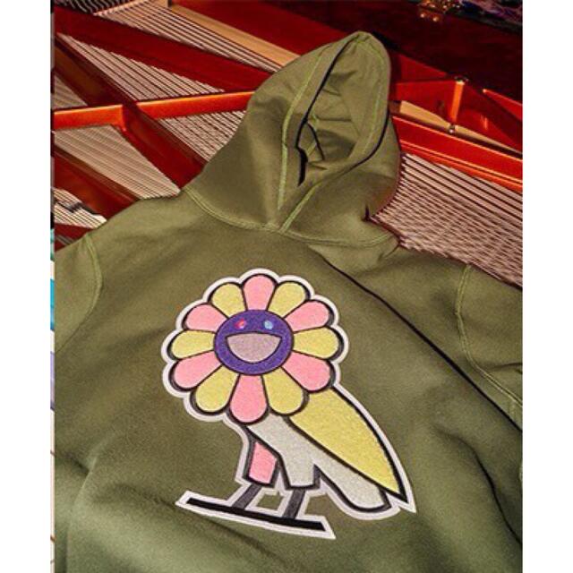 女性が喜ぶ♪ カイカイキキ 村上隆 パーカー XS HOODIE MURAKAMI X OVO