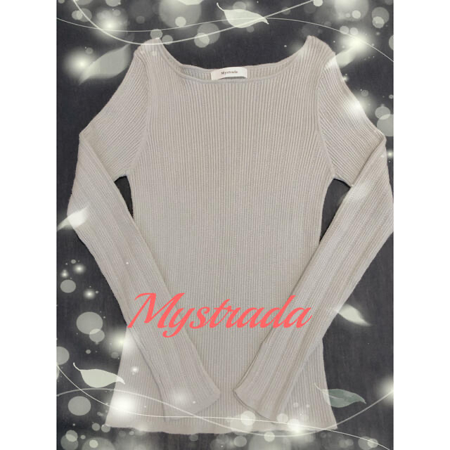 Mystrada(マイストラーダ)の♡Mystrada♡アイレットリブニット レディースのトップス(ニット/セーター)の商品写真