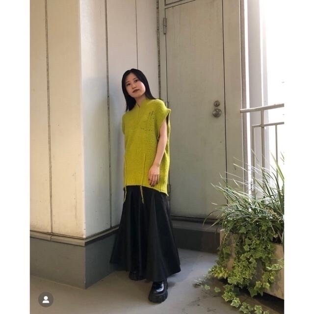 RESTIR(リステア)の売り切り！IRENE アイレネ whole garment knit vest レディースのトップス(ニット/セーター)の商品写真