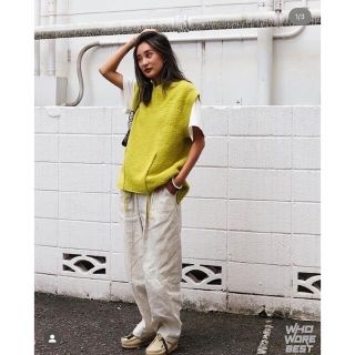 リステア(RESTIR)の売り切り！IRENE アイレネ whole garment knit vest(ニット/セーター)