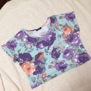 エモダ(EMODA)のEMODA花柄Tシャツ(Tシャツ(半袖/袖なし))