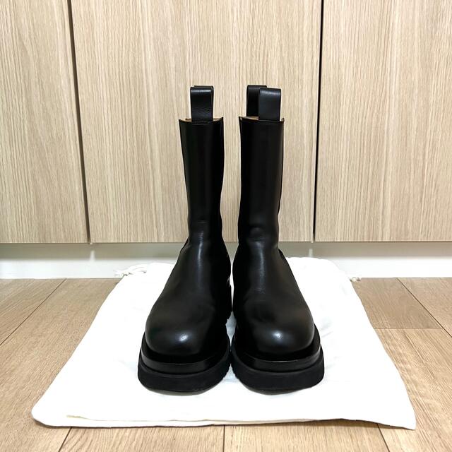 早割 Bottega Venetaボッテガヴェネタ ラグブーツ サイドゴア 37 美品