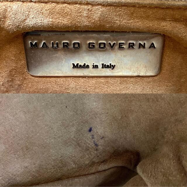 極美品】MAURO GOVERNA ターコイズグリーン 希少色ショルダーバッグ