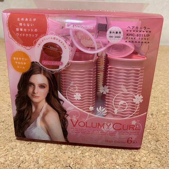 売れ筋新商品 コイズミ ヘアカーラー ピンク KHC-V120 P 1セット ホットヘアカーラー KOIZUMI KHC-6011 P